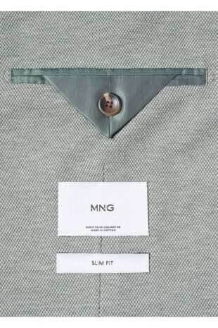 کت خاکی مردانه مانگو 57050550