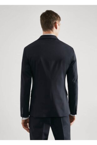 کت لاجورد مردانه مانگو 57050560