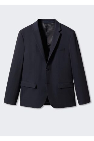 کت لاجورد مردانه مانگو 57050560