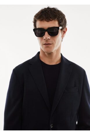 کت لاجورد مردانه مانگو 57065958