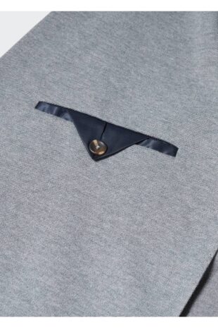 کت خاکستری مردانه مانگو 57040670