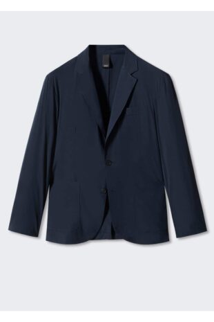 کت لاجورد مردانه مانگو 57040711