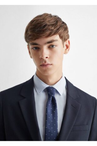 کت لاجورد مردانه مانگو 57082519