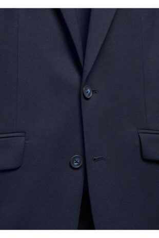 کت لاجورد مردانه مانگو 57082519