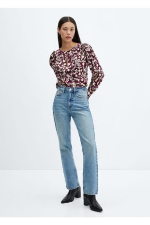 بلوز قرمز زنانه مانگو 57077728