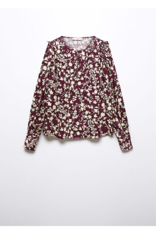 بلوز قرمز زنانه مانگو 57077728