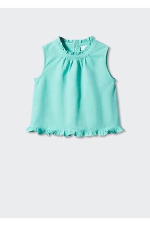 بلوز فیروزه دخترانه مانگو 57040371