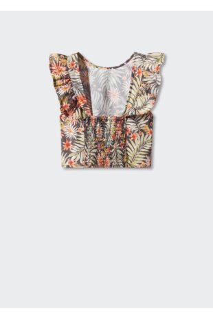 بلوز سیاه دخترانه مانگو 57051175