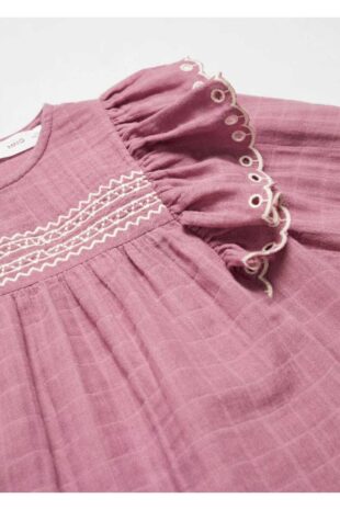 پیراهن سبز دخترانه مانگو 57025989