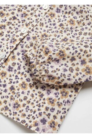 بلوز سفید دخترانه مانگو 57076017