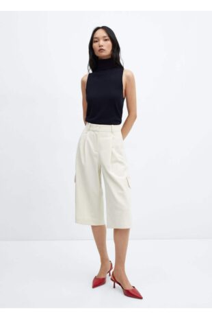 تی شرت لاجورد زنانه مانگو 57097747