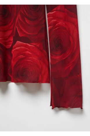 بلوز قرمز زنانه مانگو 57097761