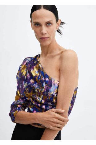 بلوز سیاه زنانه مانگو 57098269