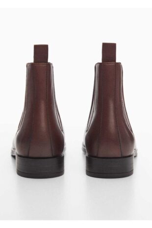 بوت قهوه ای مردانه مانگو 57095963