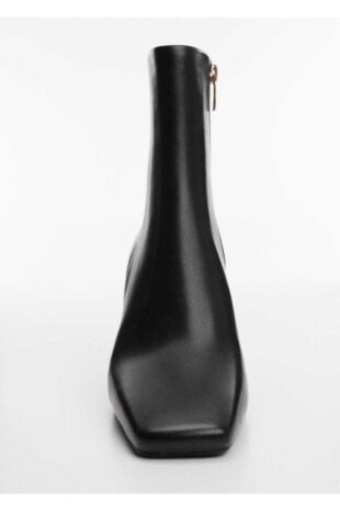 بوت سیاه زنانه مانگو 67030253