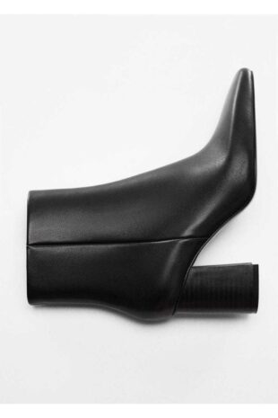 بوت سیاه زنانه مانگو 67030253