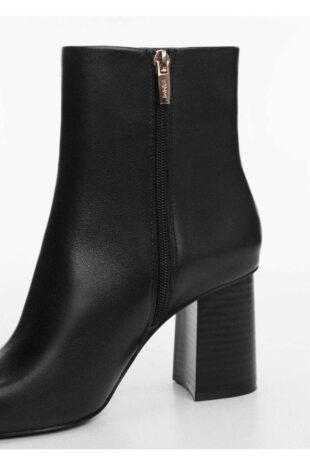 بوت سیاه زنانه مانگو 67030253