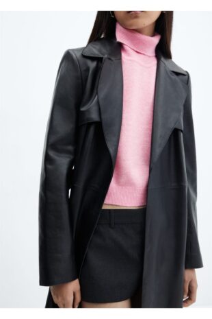 بافت صورتی زنانه مانگو 57007740