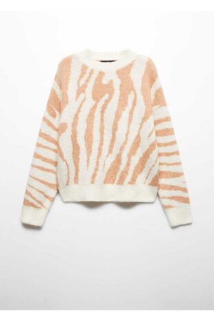 بافت بژ زنانه مانگو 57007757