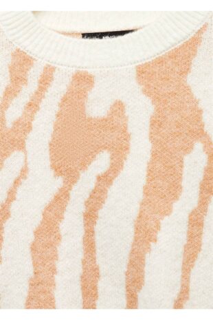 بافت بژ زنانه مانگو 57007757