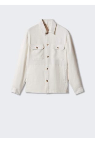 کت آبی مردانه مانگو 57010557