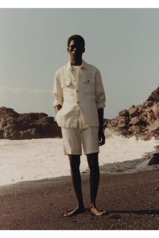 کت آبی مردانه مانگو 57010557