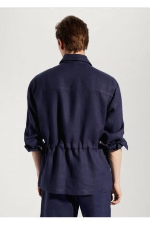 کت لاجورد مردانه مانگو 57010557