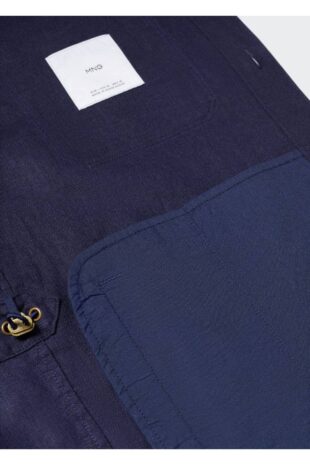 کت لاجورد مردانه مانگو 57010557