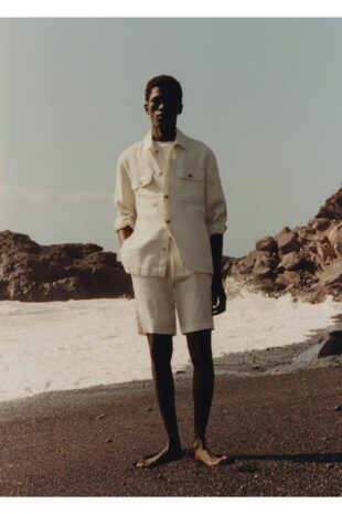 کت آبی مردانه مانگو 57010557