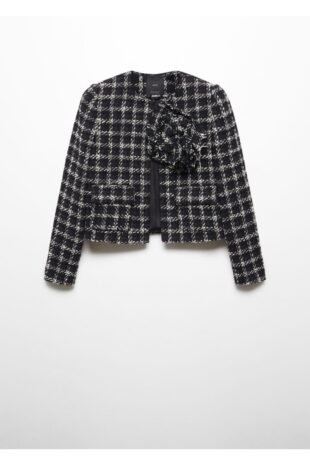 کت سیاه زنانه مانگو 57018279