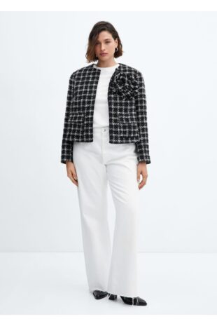 کت سیاه زنانه مانگو 57018279