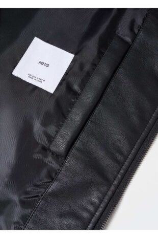 کت سیاه مردانه مانگو 57022505