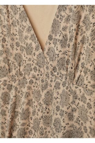 لباس بژ زنانه مانگو 57037900