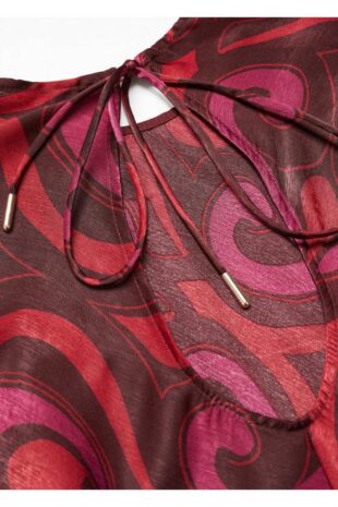 لباس صورتی زنانه مانگو 57026025