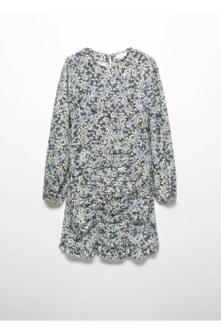 لباس آبی زنانه مانگو 57037120