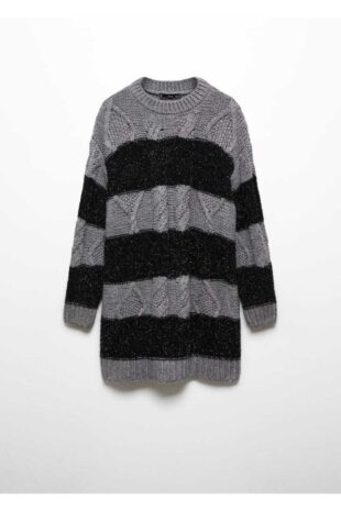 لباس خاکستری زنانه مانگو 57057753