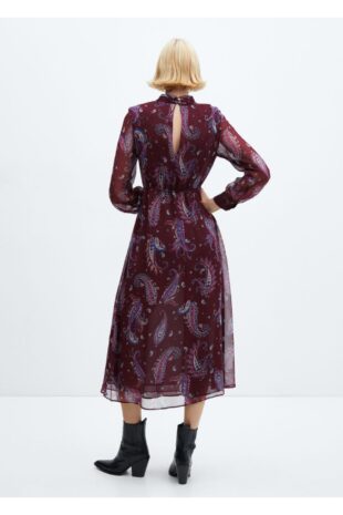 لباس قرمز زنانه مانگو 57047729