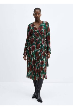 لباس سبز زنانه مانگو 57058278