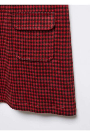 لباس قرمز دخترانه مانگو 57085995