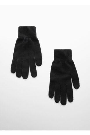 شال گردن سیاه مردانه مانگو 57056006