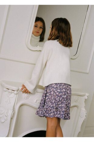 دامن سبز دخترانه مانگو 57076023