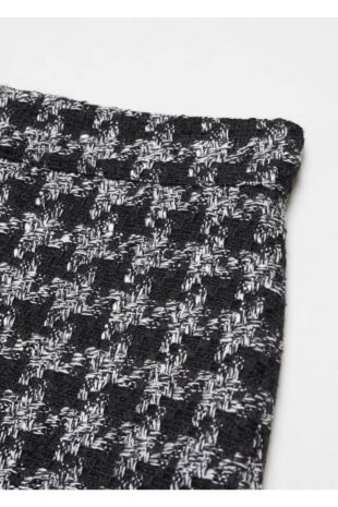 دامن خاکستری زنانه مانگو 57028279