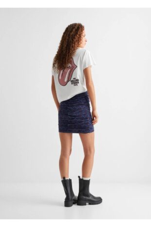 دامن لاجورد زنانه مانگو 57085140