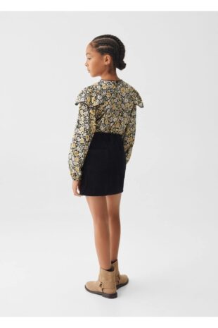 دامن سیاه دخترانه مانگو 57096717