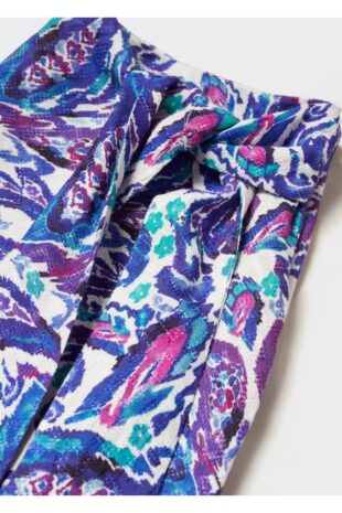 دامن بنفش زنانه مانگو 57000130