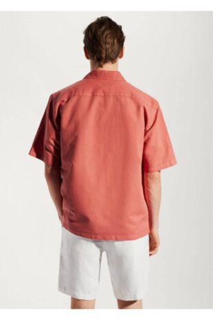 پیراهن قرمز مردانه مانگو 57020618