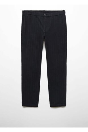 پیراهن سیاه مردانه مانگو 57025964