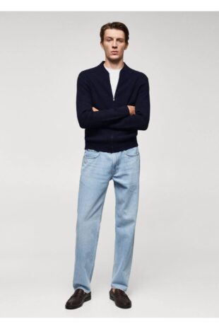 ژاکت لاجورد مردانه مانگو 57017723