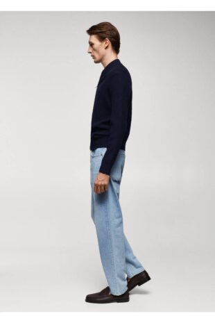 ژاکت لاجورد مردانه مانگو 57017723