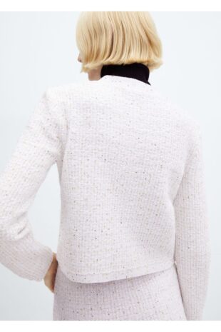 ژاکت اکرو زنانه مانگو 57059088